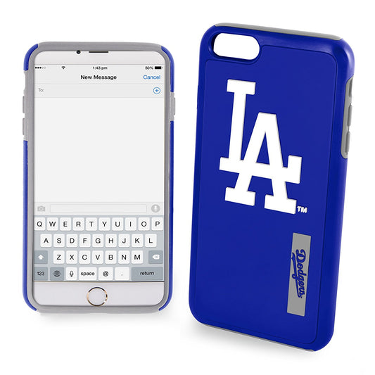 FOCO MLB Los Angeles Dodgers Case for iPhone SE (2020), (22), 8,7, 6 & 6s (4.7")
