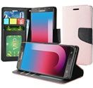 GSA Two-Tone Wallet Rose Gold For Samsung Galaxy J7 (2018), J737 Rose Gold/Black