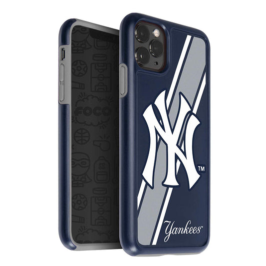 FOCO MLB New York Yankees Hybrid Case for iPhone 11 Pro Max & XS Max (6.5")