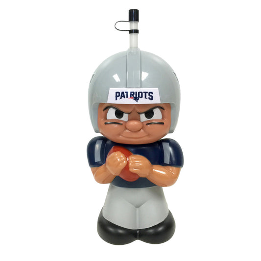 TM NFL New England Patriots Big Sip 3D H2O Quarterback Bottle 16 oz 5"x10"