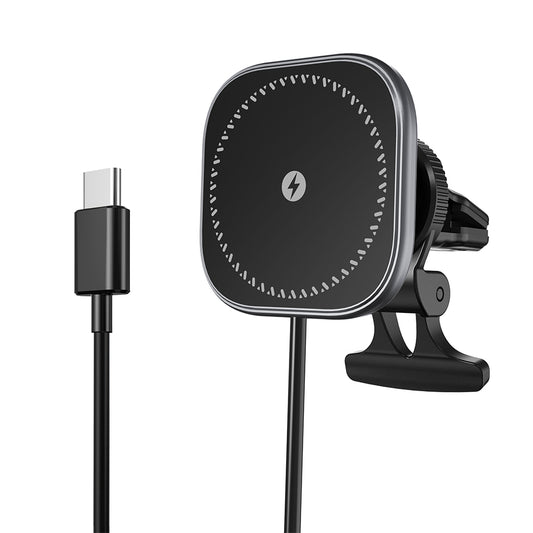 GSA UNIVERSAL 15W MAGNETIC WIRELESS Charger for iPhone Black
